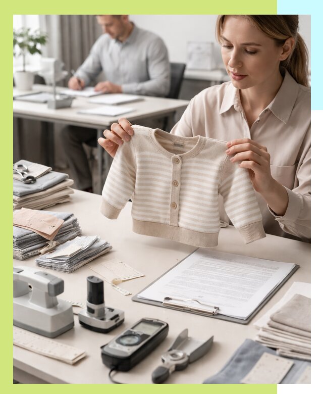 Сертификация детской одежды и текстильных изделий в Осинниках