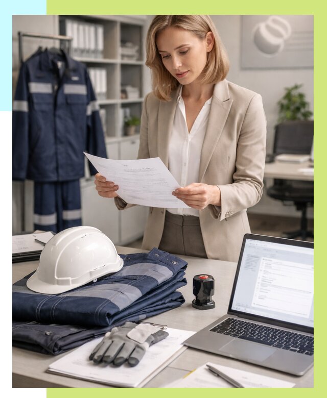 Сертификация спецодежды в Осинниках от 7176 р. | Алешин-Снн