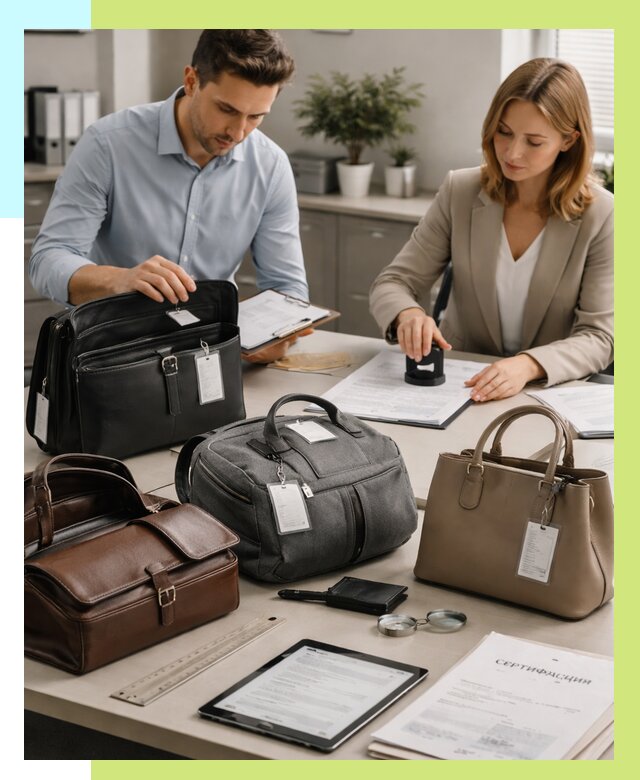 Сертификация сумок в Осинниках от 7688 руб. | Алешин-Снн