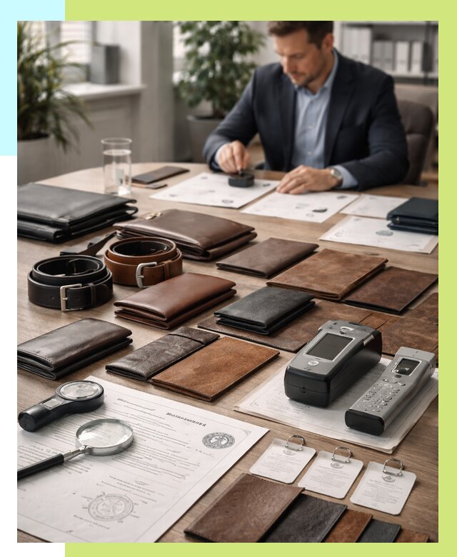 Сертификация кожаных изделий в Осинниках от 12301 р. | Алешин-Снн