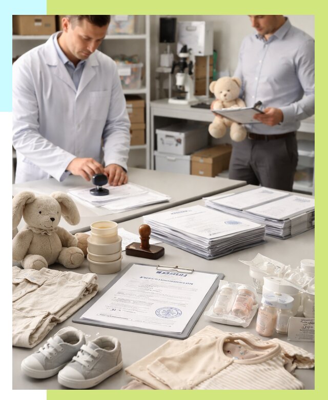 Сертификация детских товаров в Осинниках от 15377 р. | Алешин-Снн