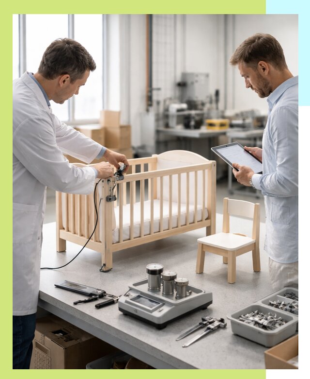 Сертификация детской мебели и проверка безопасности в Осинниках