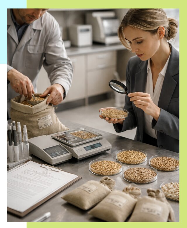 Сертификация зерна в Осинниках по цене от 15377 р. | Алешин-Снн