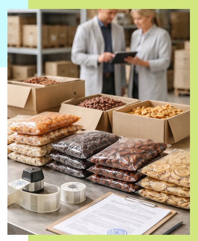 Сертификация сухофруктов в Осинниках от 12301 р. | Алешин-Снн под ключ