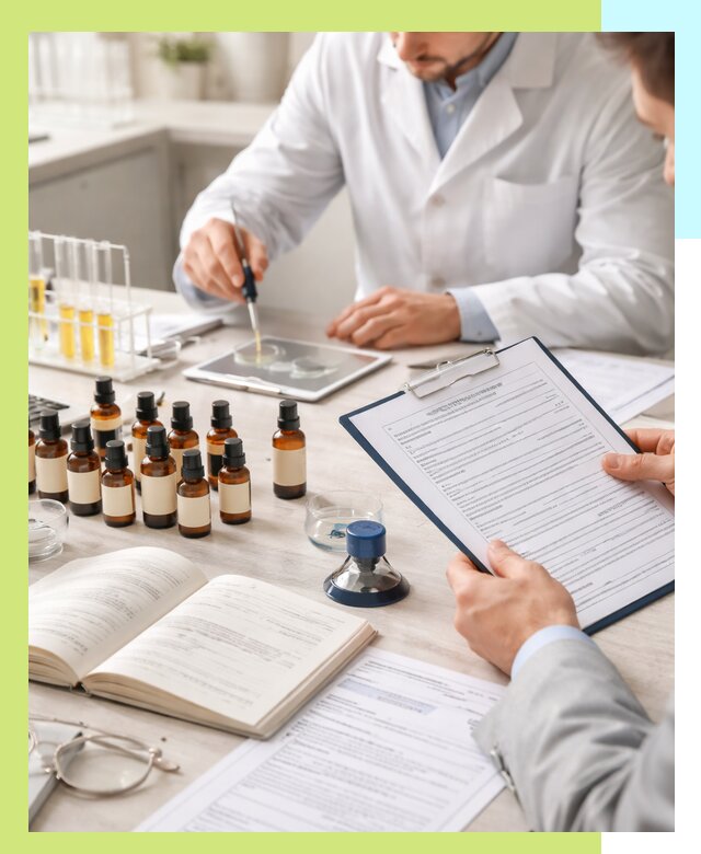 Сертификация эфирных масел и документация качества в Осинниках