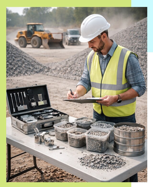 Сертификация щебня в Осинниках по ГОСТу и техническим требованиям