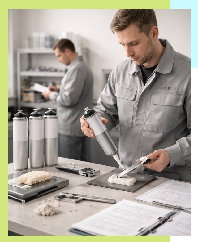 Сертификация монтажной пены и соответствие стандартам в Осинниках