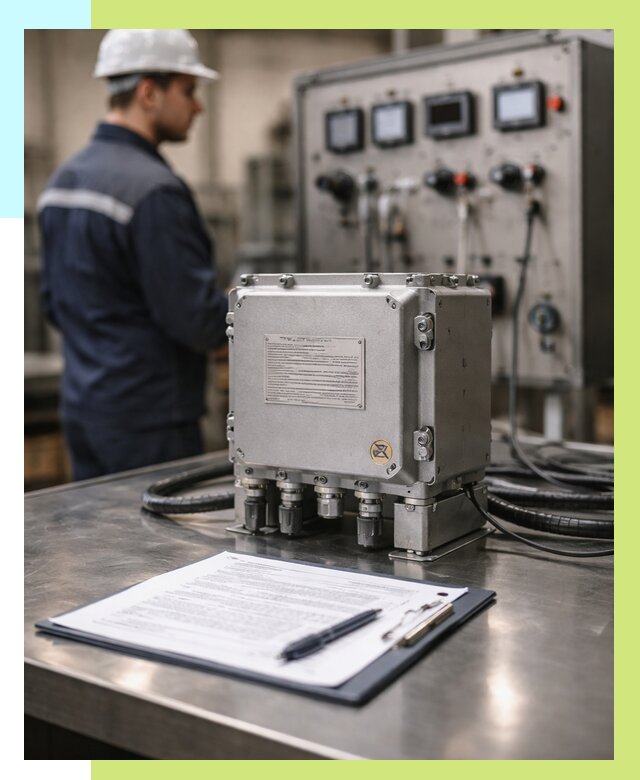 Сертификация взрывозащищенного оборудования в Осинниках от 35879 р. | Алешин-Снн