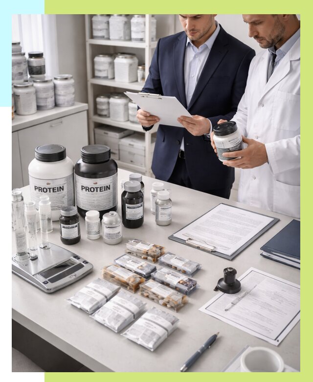 Сертификация спортивного питания в Осинниках от 15377 р., Алешин-Снн