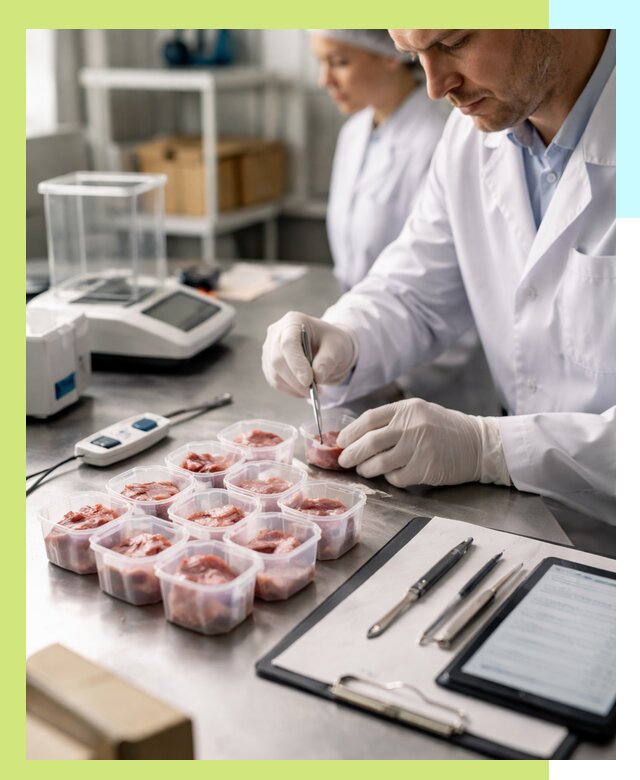 Комплексная сертификация мяса и мясной продукции в Осинниках