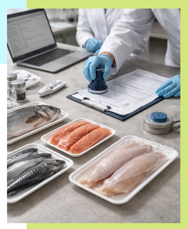 Сертификация рыбы и сертификат в Осинниках от 15377 р. | Алешин-Снн