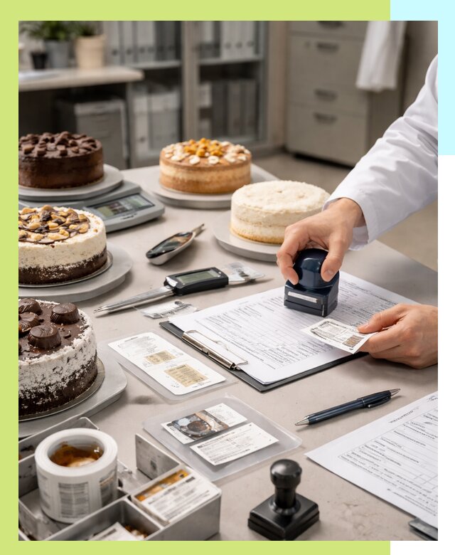 Сертификация тортов и кондитерских изделий в Осинниках