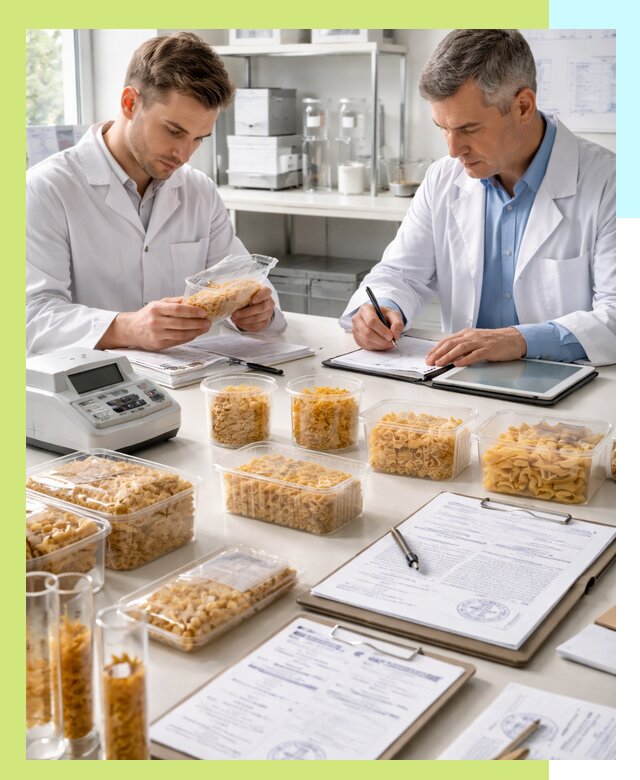 Сертификация макаронных изделий и технологической документации в Осинниках