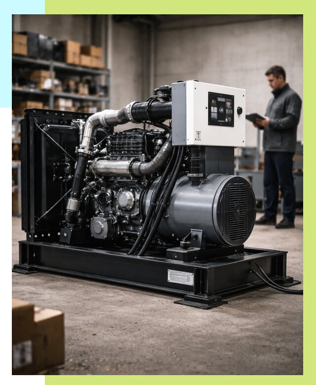 Сертификация дизель генераторов в Осинниках от 15377 р. | Алешин-Снн