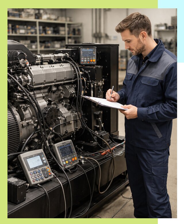 Сертификация дизельных генераторов и их оборудования в Осинниках