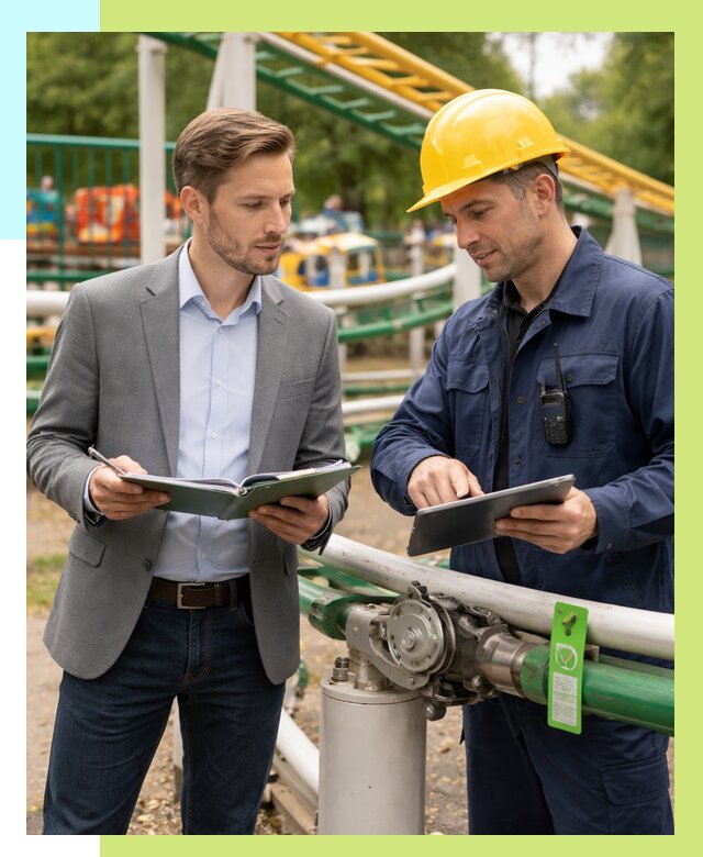 Сертификация аттракционов в Осинниках от 46130 р. | Алешин-Снн