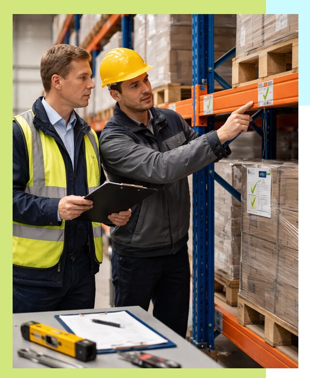 Сертификация стеллажей и складского оборудования в Осинниках