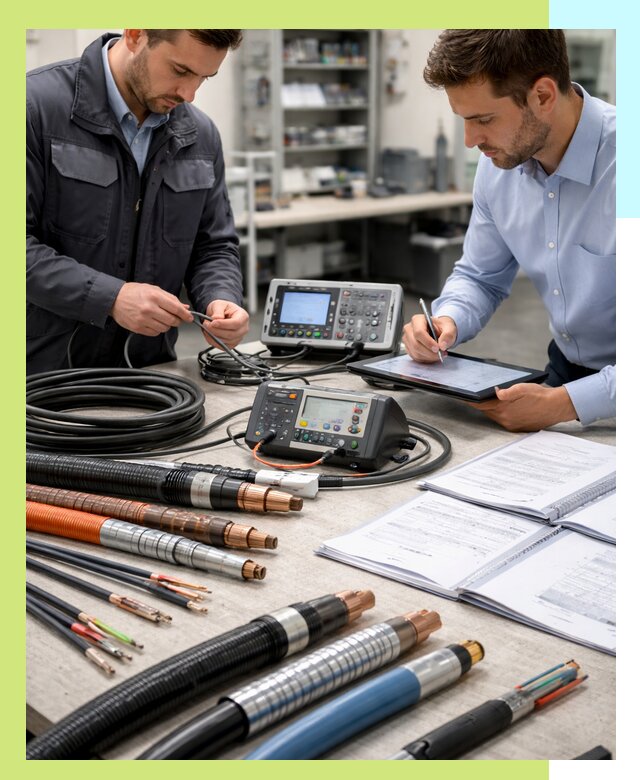 Сертификация кабеля и электропроводки в Осинниках под ключ