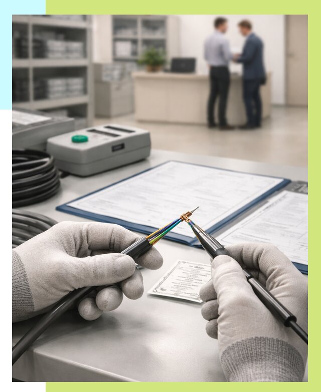 Сертификация провода в Осинниках от 18452 р. в Алешин-Снн