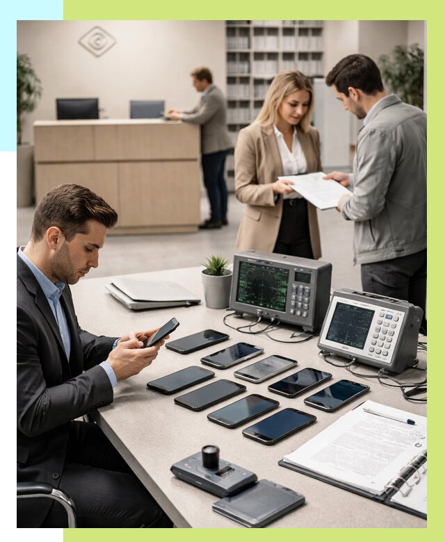 Сертификация телефонов в Осинниках от 25628 р. под ключ | Алешин-Снн