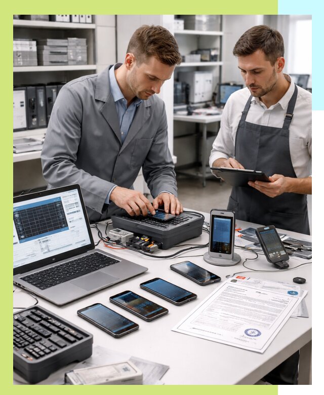 Сертификация мобильных телефонов и смартфонов в Осинниках под ключ