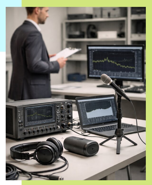 Сертификация аудиотехники в Осинниках от 15377 р., Алешин-Снн