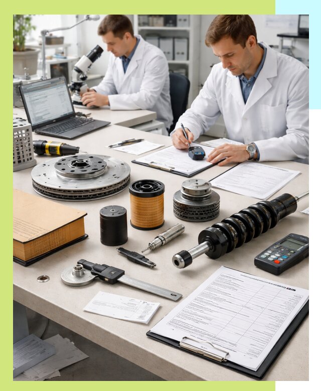 Сертификация автозапчастей и комплектующих в Осинниках по ГОСТ