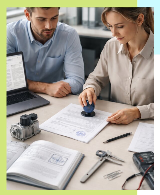 Выдача паспорта изделия и техническая экспертиза продукции в Осинниках