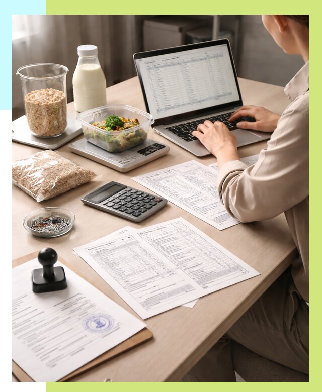 Просчет БЖУ для маркировки в Осинниках от 1538 р. | Алешин-Снн