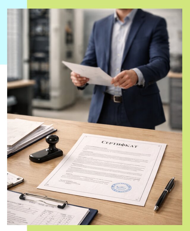 Сертификат на оборудование в Осинниках от 15377 р. | Алешин-Снн