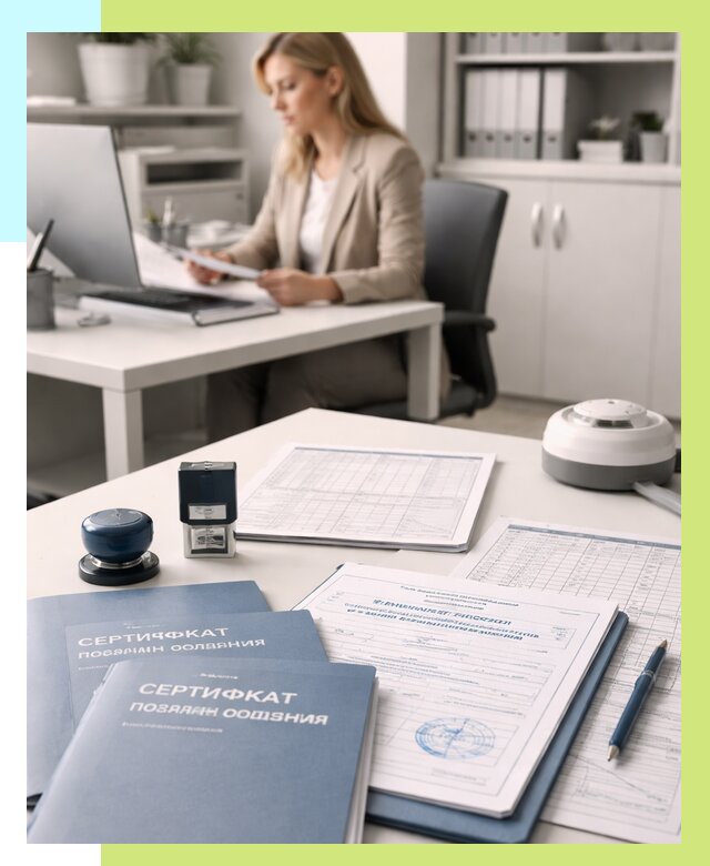 Сертификаты пожарной безопасности в Осинниках от 15377 р. | Алешин-Снн