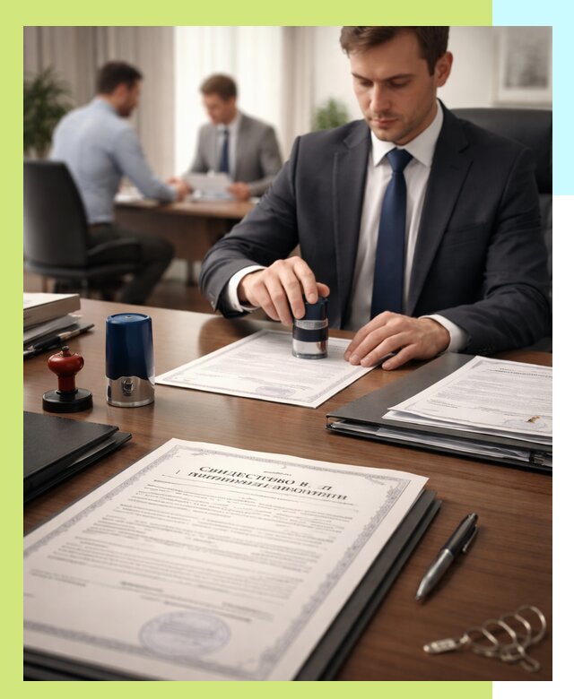 Оформление свидетельства о государственной регистрации в Осинниках