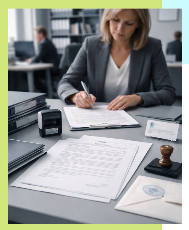 Оформление отказного письма для продукции и оборудования в Осинниках