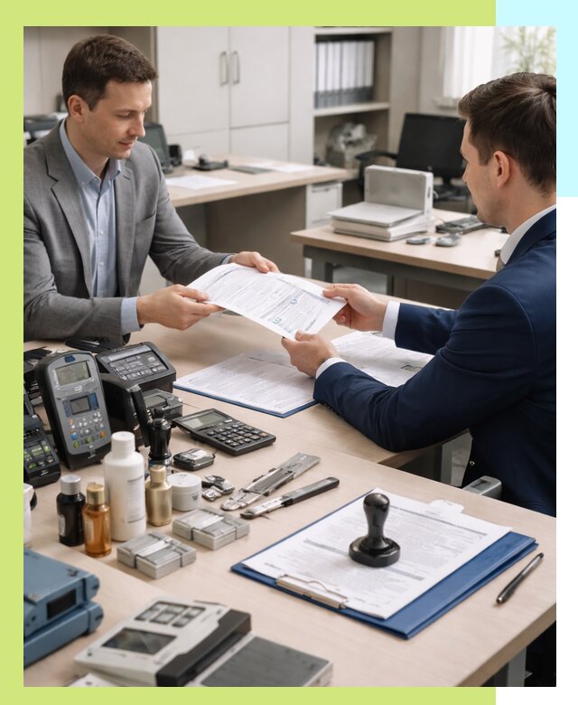 Оформление и получение заключения РЧЦ для оборудования в Осинниках