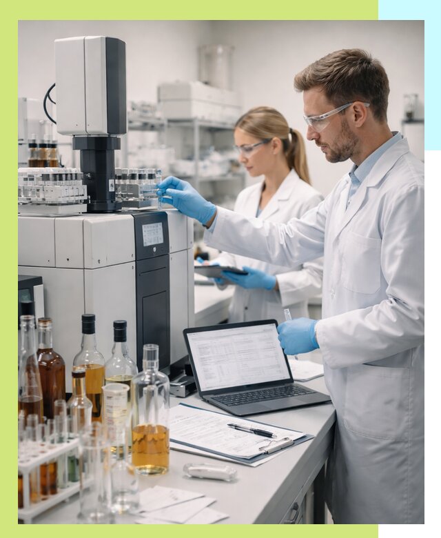 Выдача заключения о спиртосодержании продукции в Осинниках