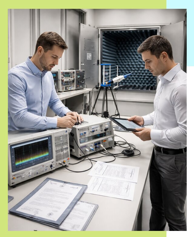 Оформление и выдача сертификата ЭМС для продукции в Осинниках