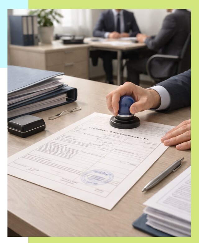 Сертификат происхождения СТ 1 в Осинниках от 4613 р. | Алешин-Снн