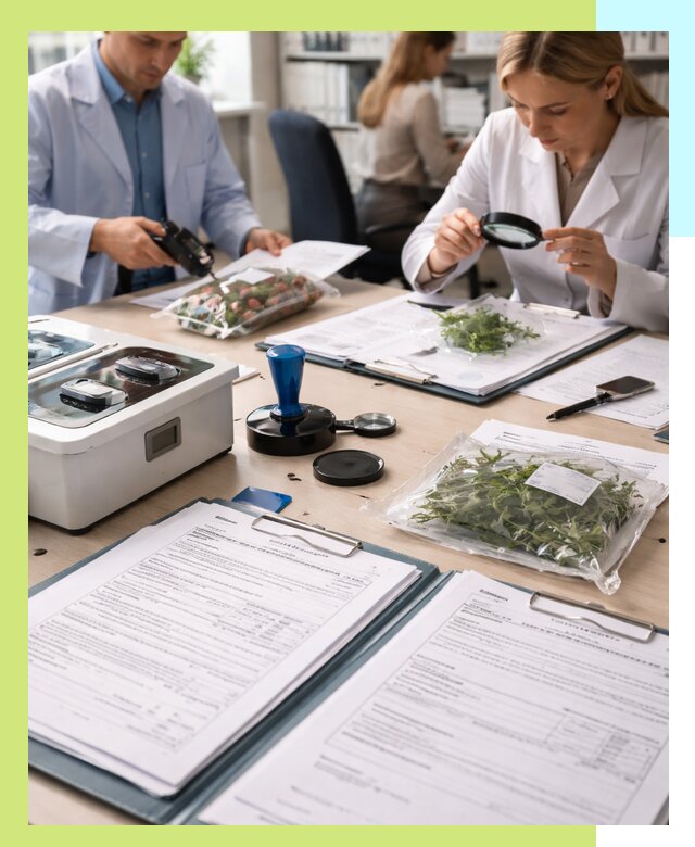 Оформление карантинного сертификата для растений в Осинниках