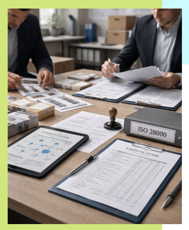 Получение сертификата ISO 28000 по безопасности цепи поставок в Осинниках