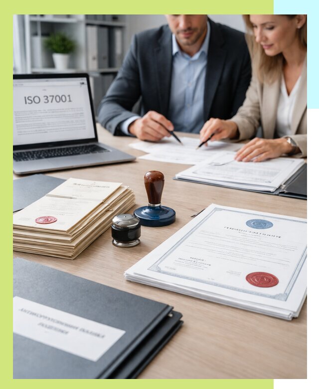 Получение сертификата ISO 37001 по системе борьбы с коррупцией в Осинниках