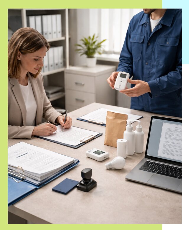 Декларирование продукции в Осинниках, оформление деклараций